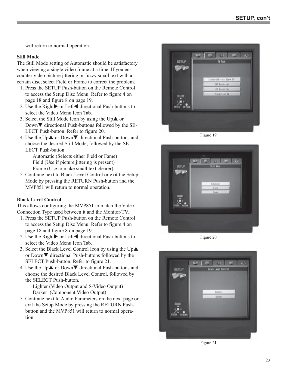 McIntosh MVP851 User Manual | Page 23 / 48