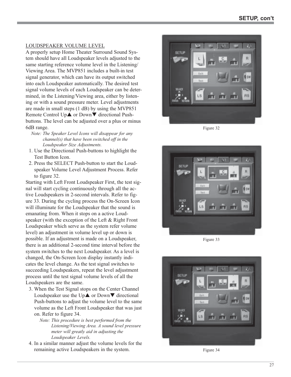 McIntosh MVP851 User Manual | Page 27 / 48