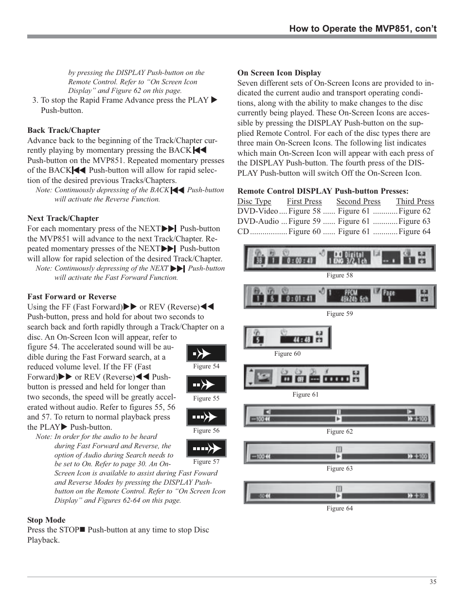 McIntosh MVP851 User Manual | Page 35 / 48