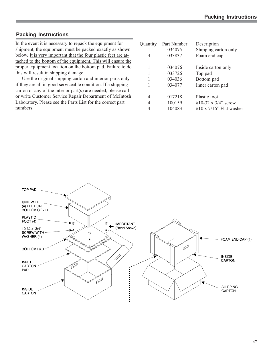 McIntosh MVP851 User Manual | Page 47 / 48