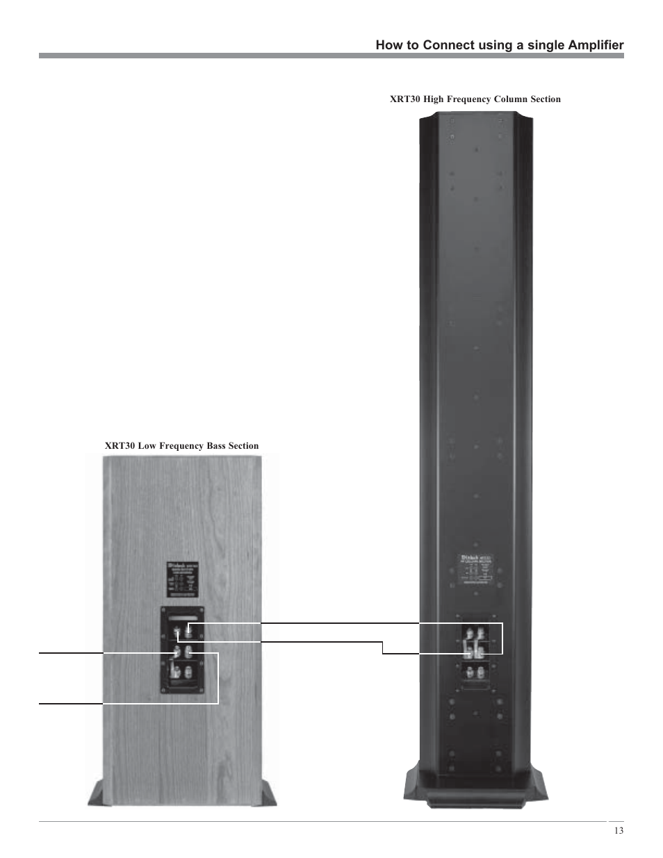 McIntosh XRT30 User Manual | Page 13 / 20