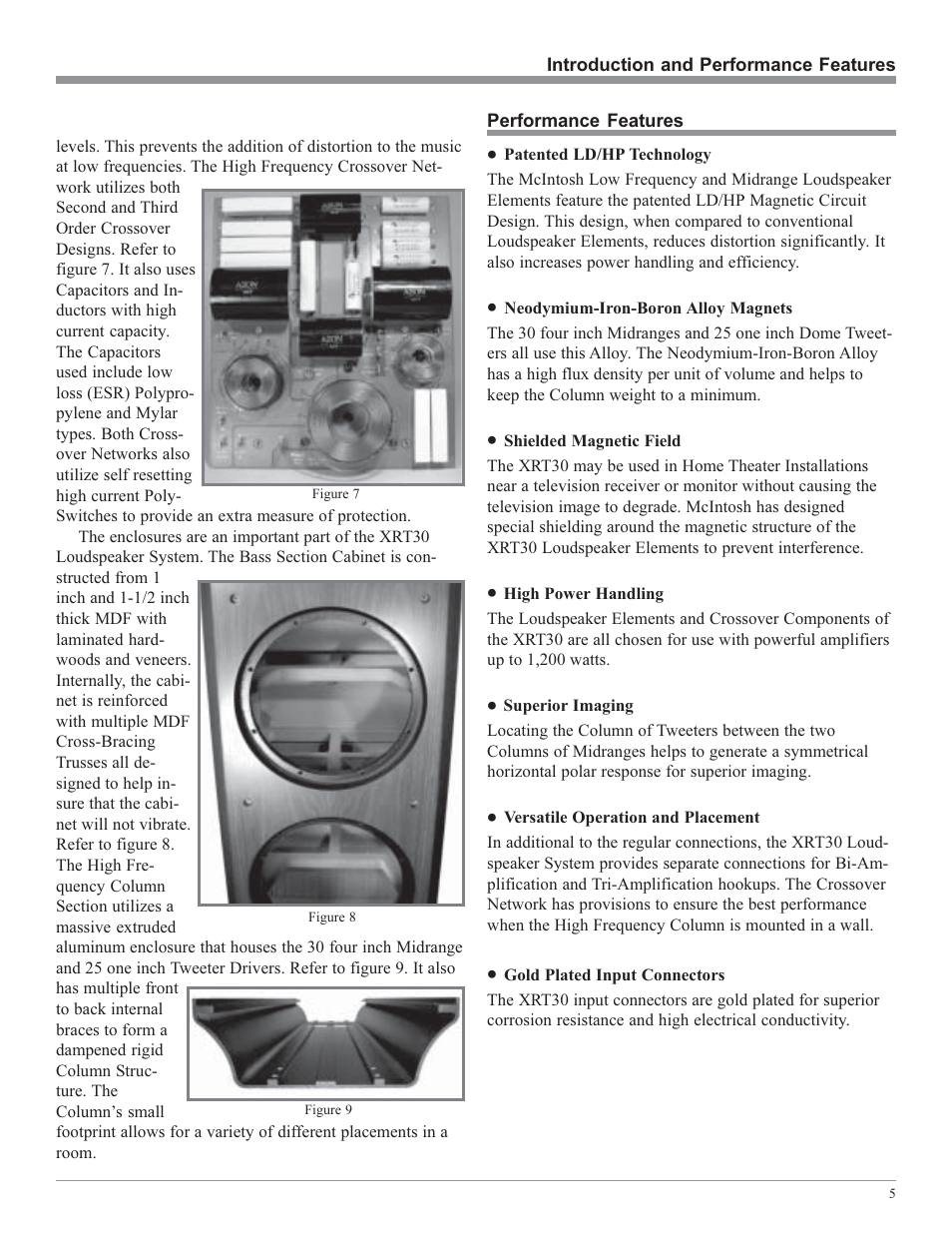 McIntosh XRT30 User Manual | Page 5 / 20