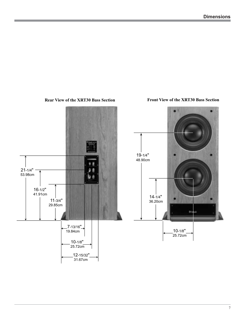 McIntosh XRT30 User Manual | Page 7 / 20