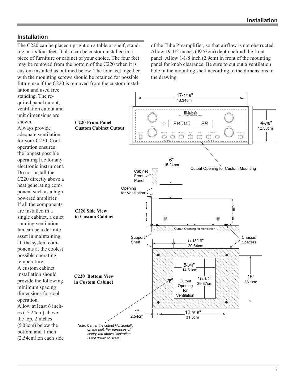 McIntosh C220 User Manual | Page 7 / 20
