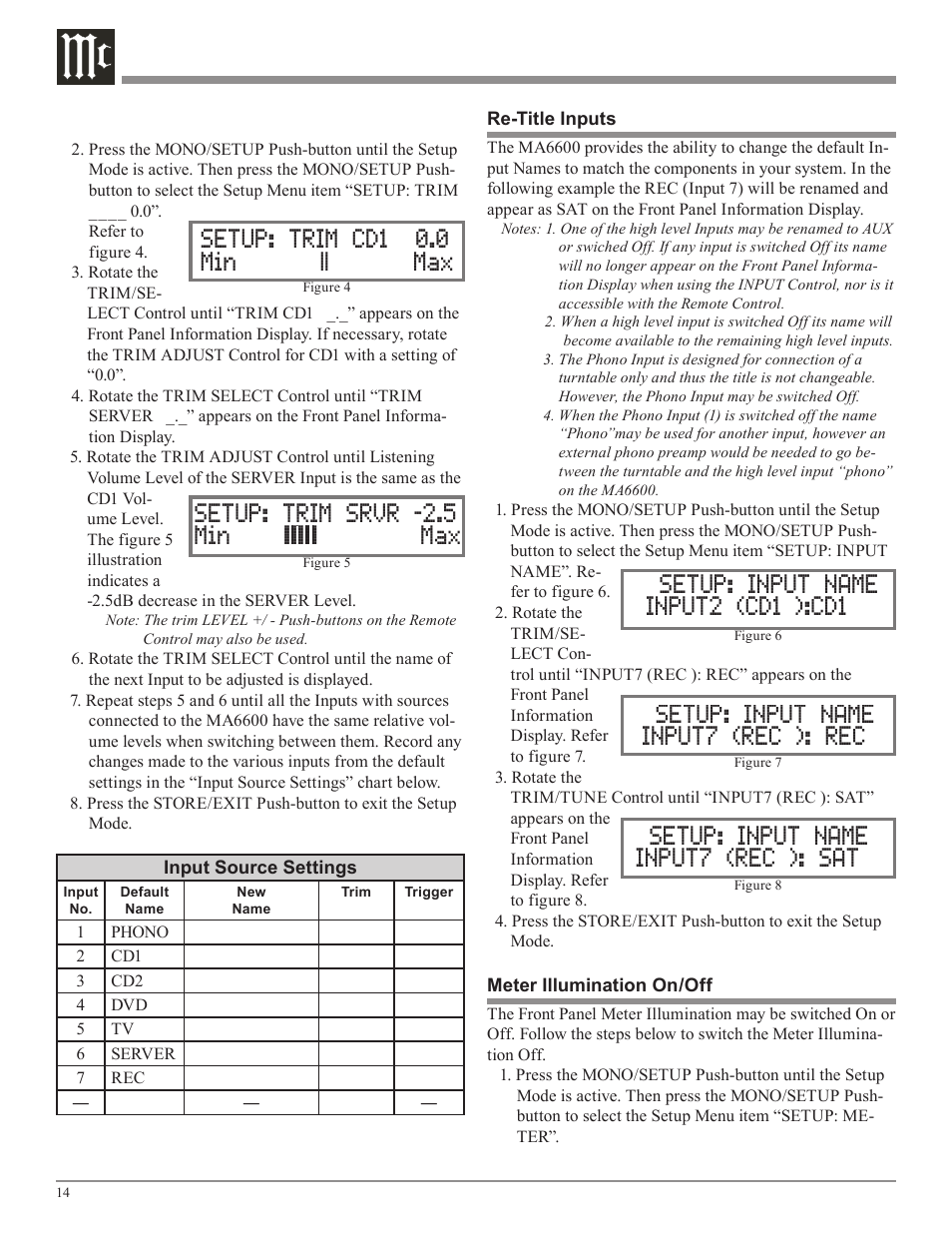 McIntosh MA6600 User Manual | Page 14 / 24