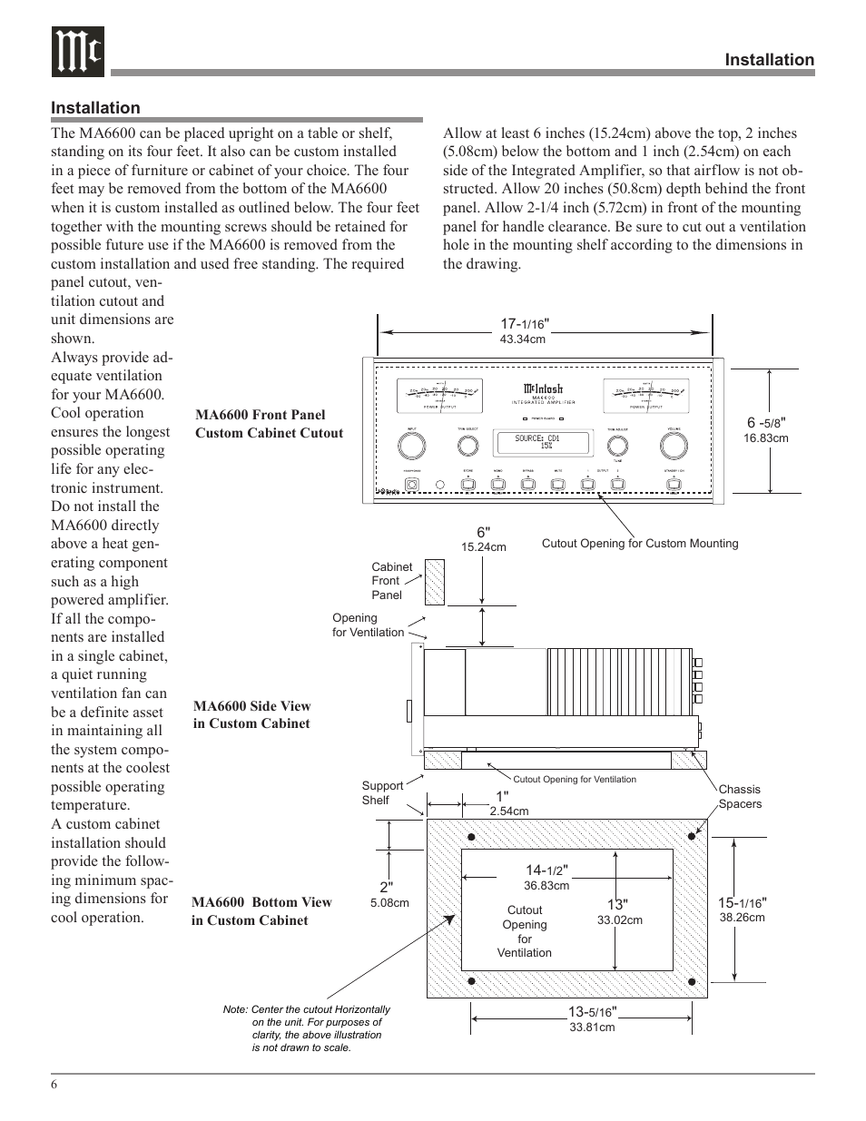 McIntosh MA6600 User Manual | Page 6 / 24