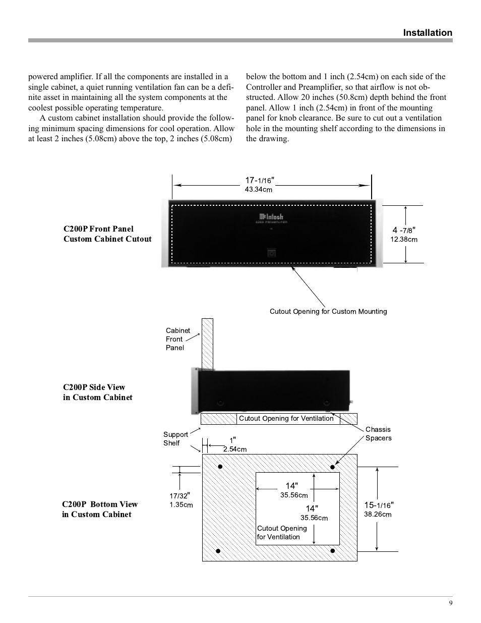 McIntosh C200 User Manual | Page 9 / 28