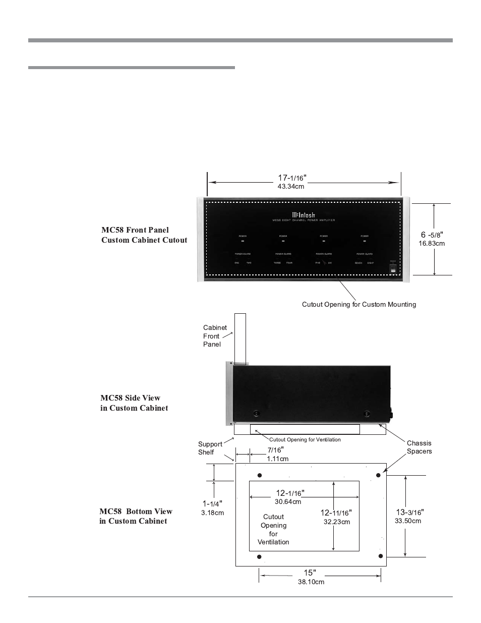 McIntosh MC58 User Manual | Page 7 / 16