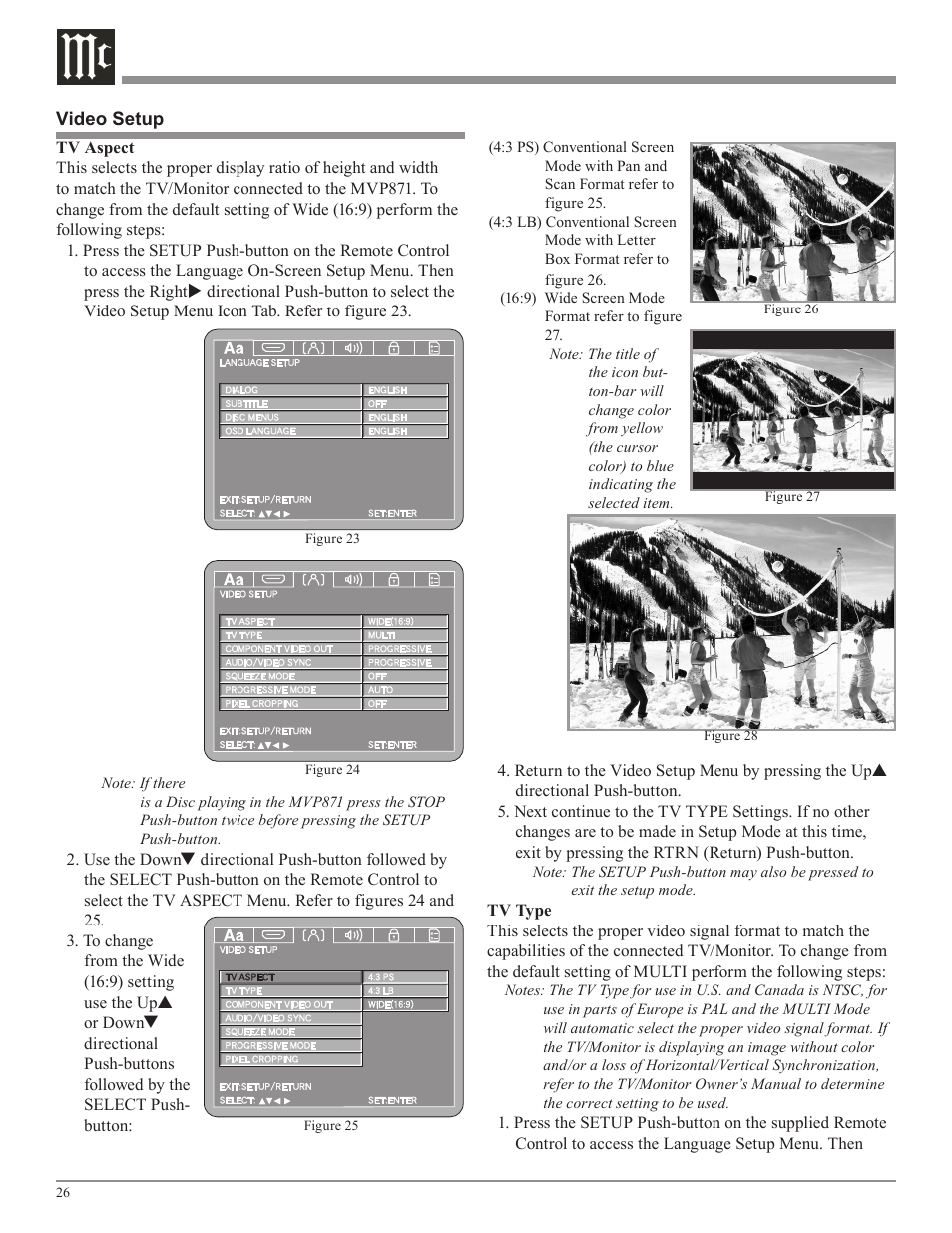 McIntosh MVP871 User Manual | Page 26 / 52
