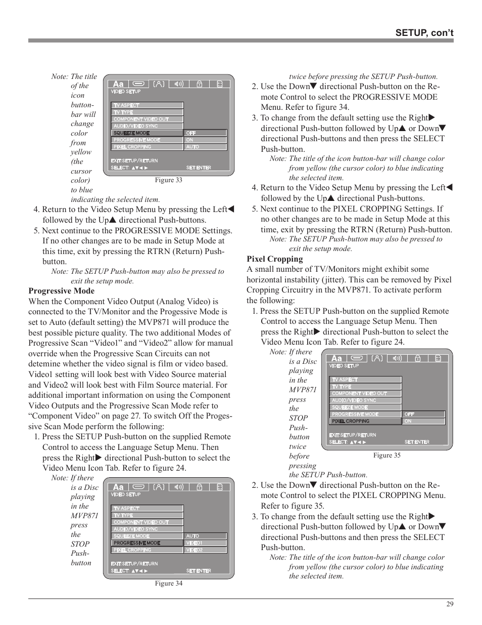 McIntosh MVP871 User Manual | Page 29 / 52