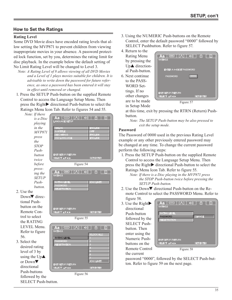 McIntosh MVP871 User Manual | Page 35 / 52
