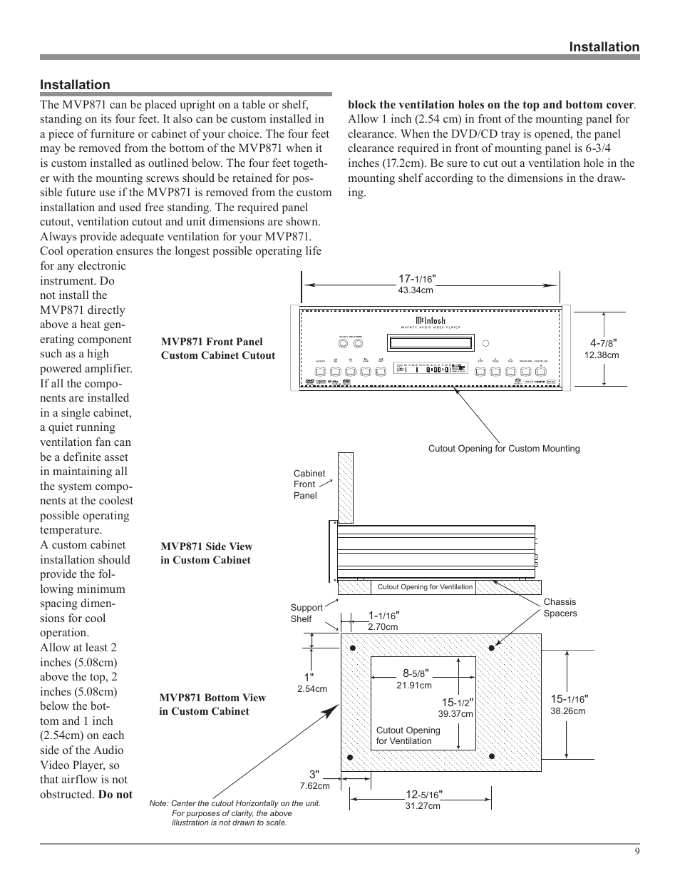 McIntosh MVP871 User Manual | Page 9 / 52