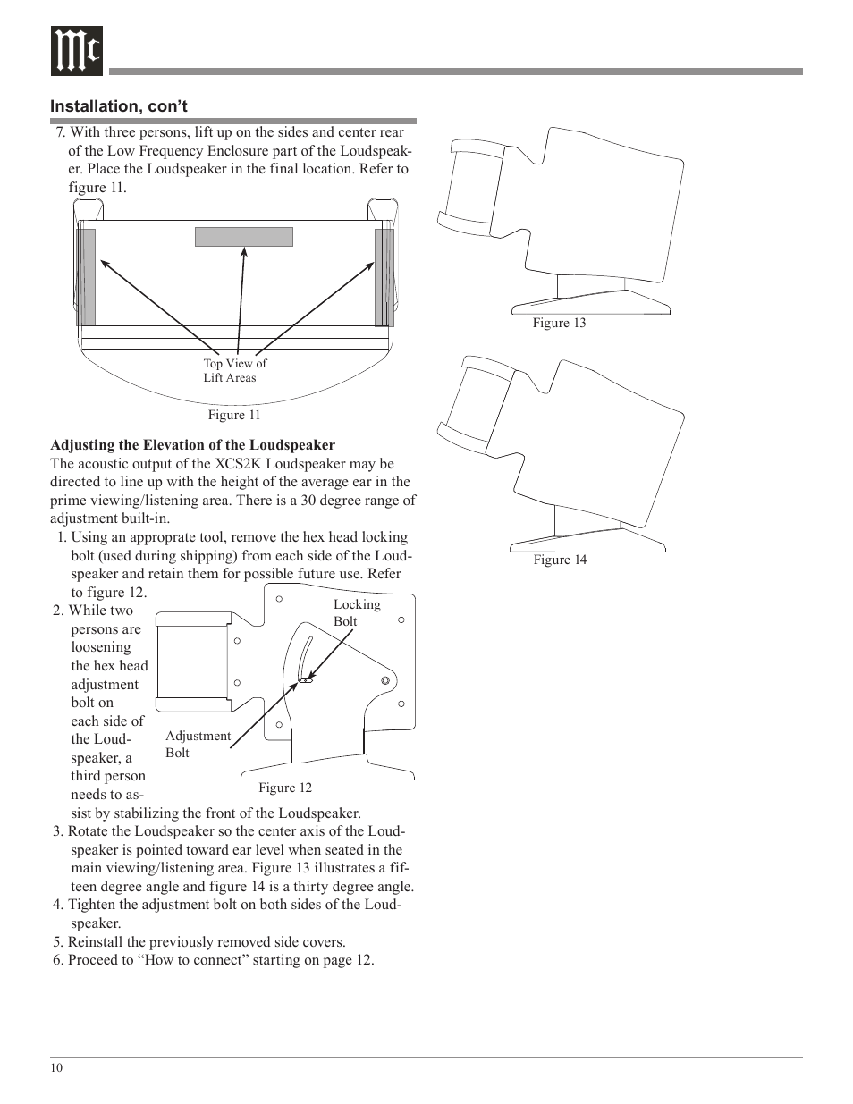 McIntosh XCS2K User Manual | Page 10 / 20
