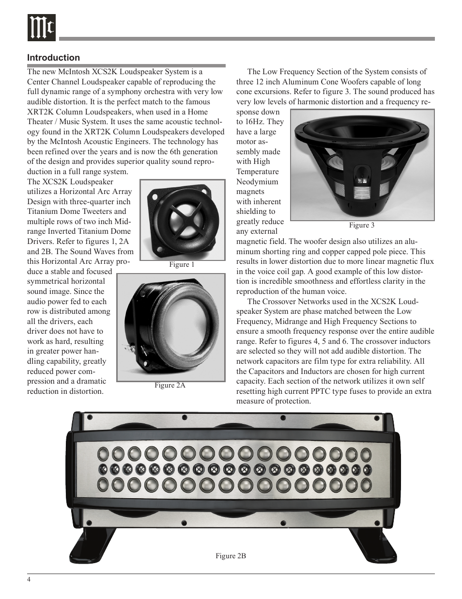McIntosh XCS2K User Manual | Page 4 / 20