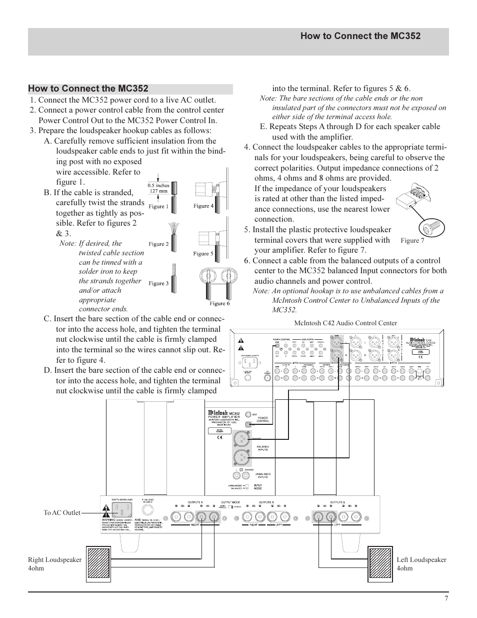 McIntosh MC352 User Manual | Page 7 / 12