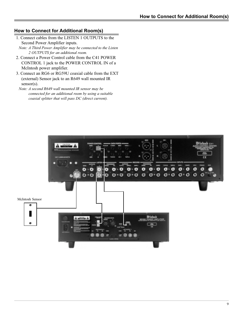 McIntosh C41 User Manual | Page 9 / 20