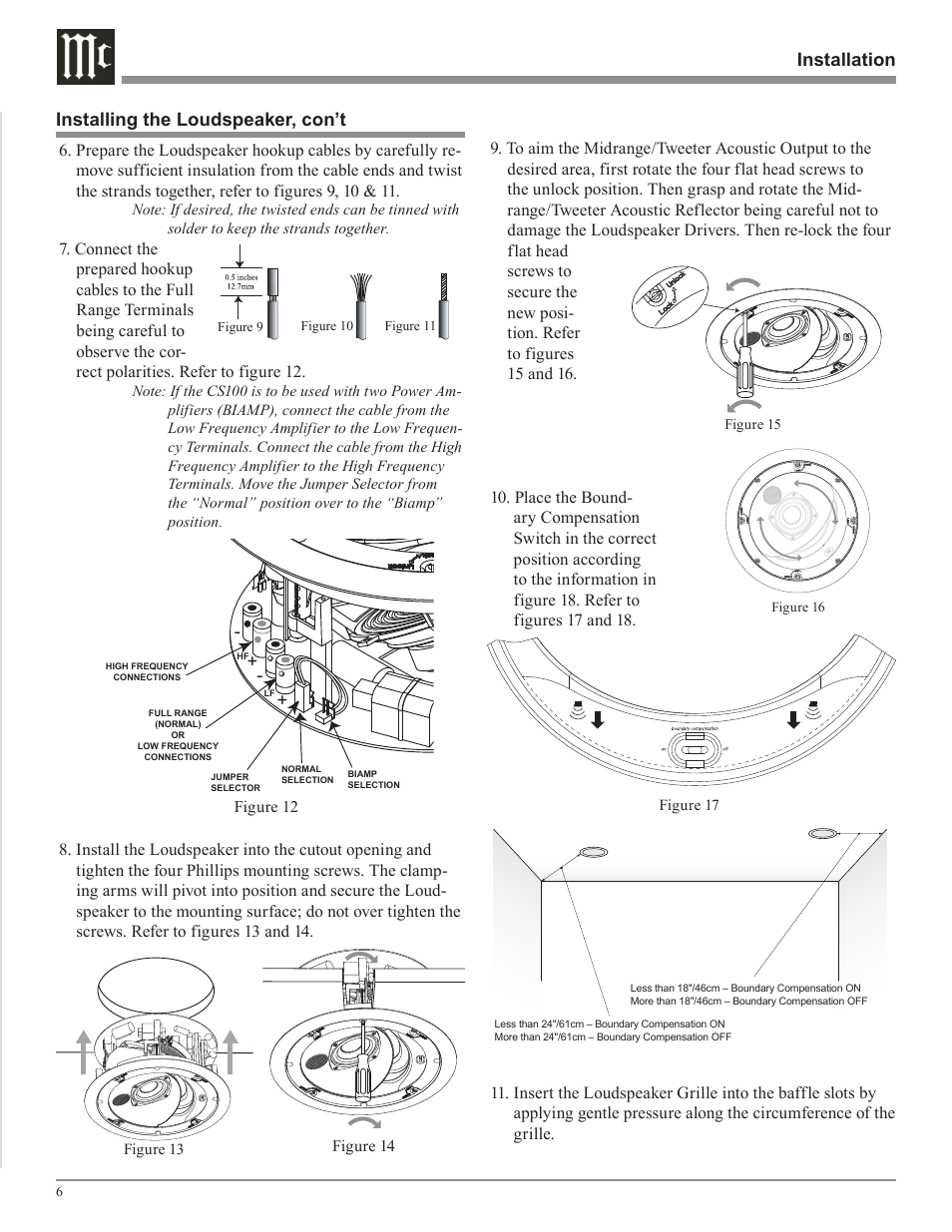 McIntosh CS100 User Manual | Page 6 / 8