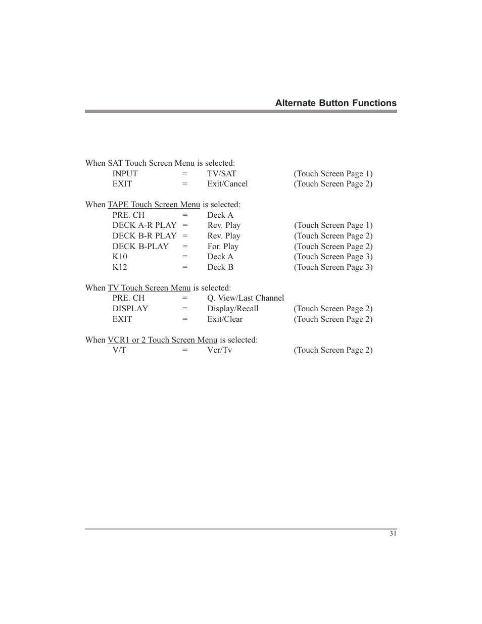 McIntosh UR12 User Manual | Page 31 / 48
