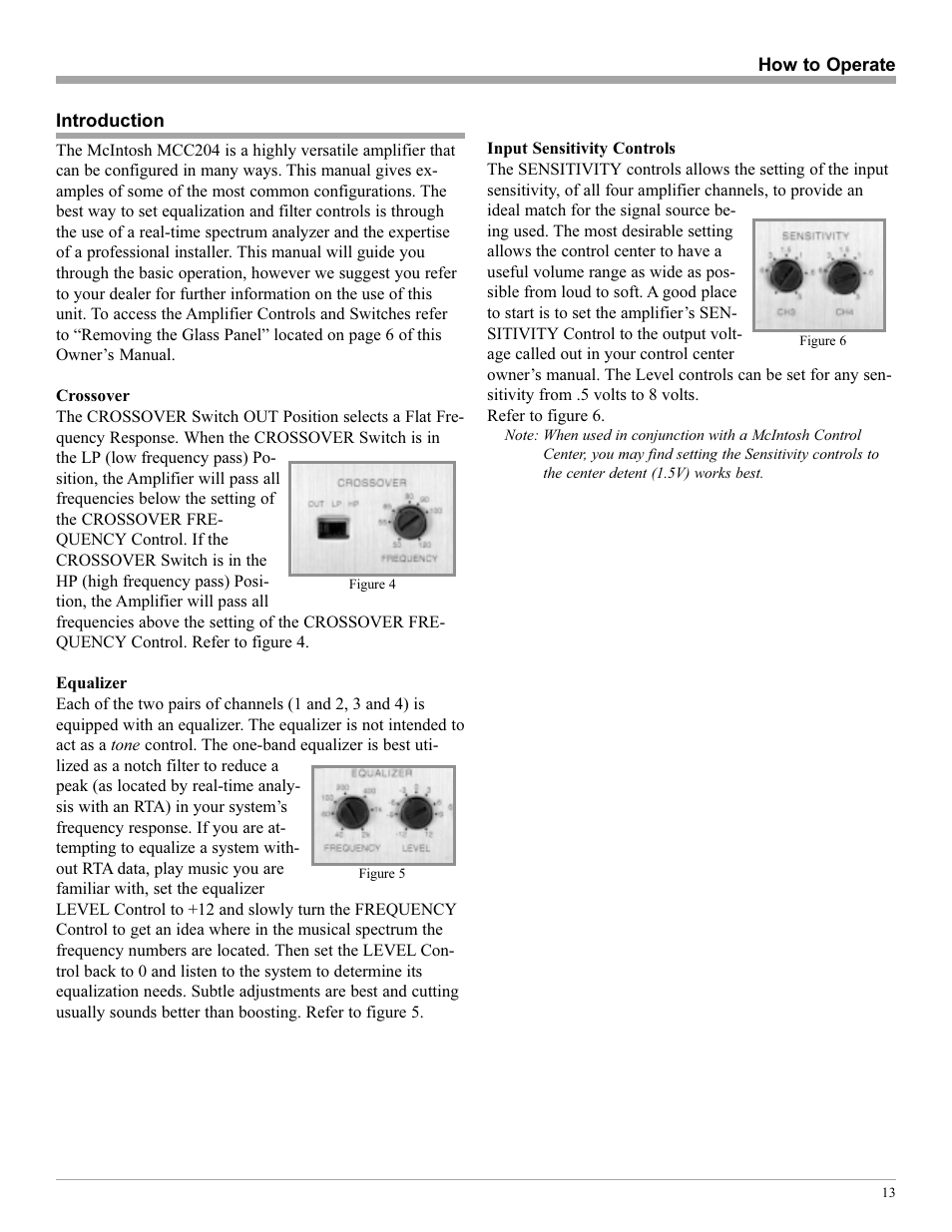 McIntosh MCC204 User Manual | Page 13 / 20