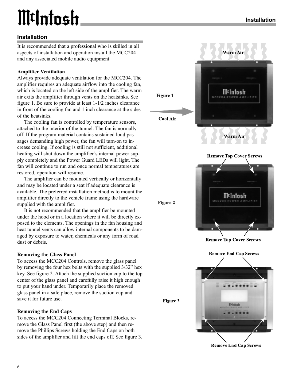 McIntosh MCC204 User Manual | Page 6 / 20