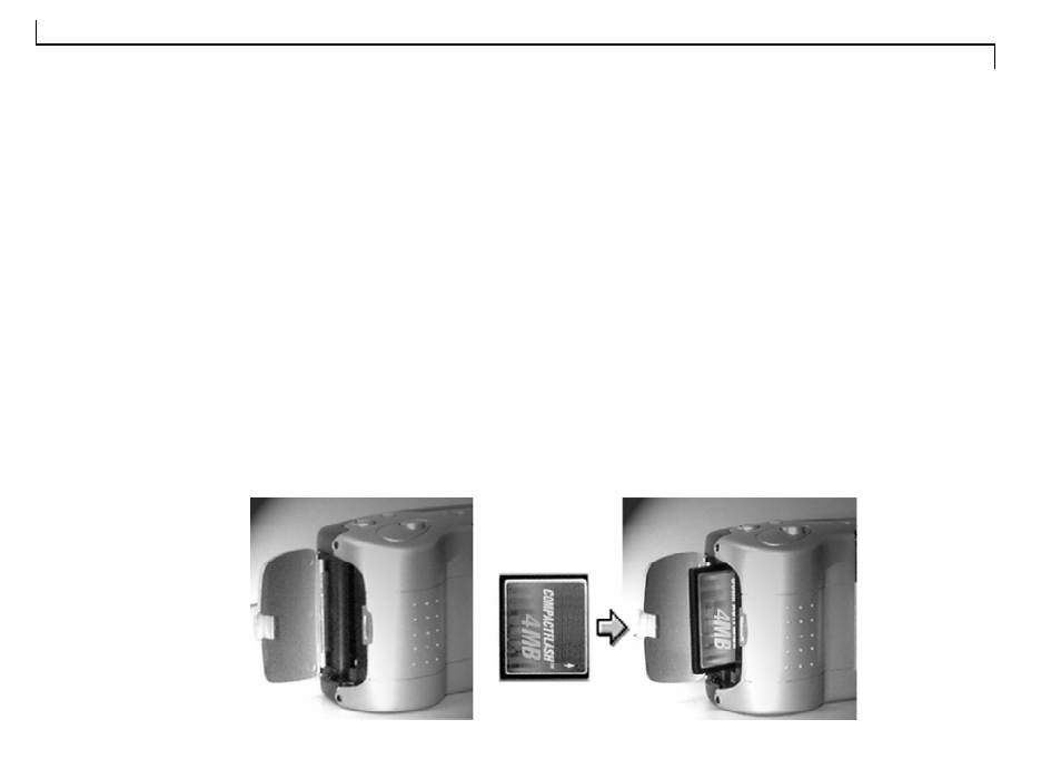 Compact flash card | Mustek USER'S MANUAL VDC-300 User Manual | Page 10 / 43