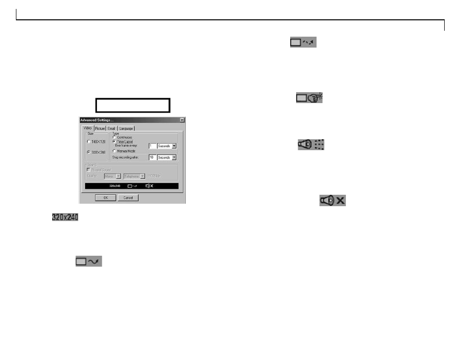 The advanced settings, The video folder | Mustek USER'S MANUAL VDC-300 User Manual | Page 34 / 43