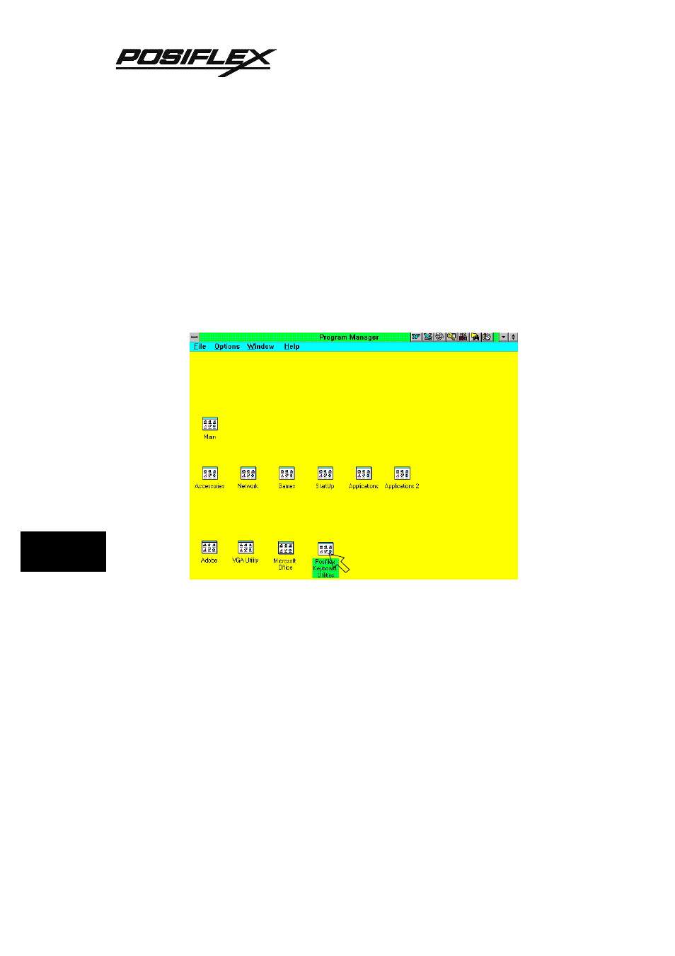 Under windows 3.1 | Mustek TM KB3100 User Manual | Page 42 / 58