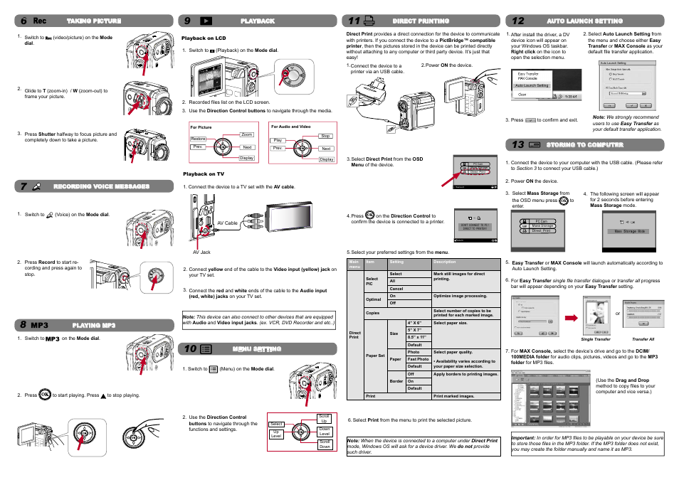 Mustek DV 5500 User Manual | Page 2 / 2