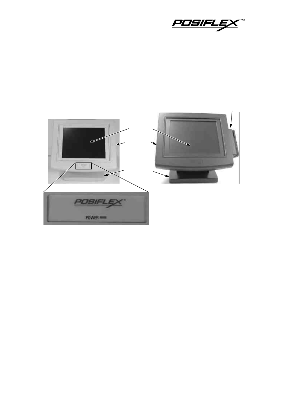 Parts identification, Front view | Mustek TP-6000 User Manual | Page 9 / 27