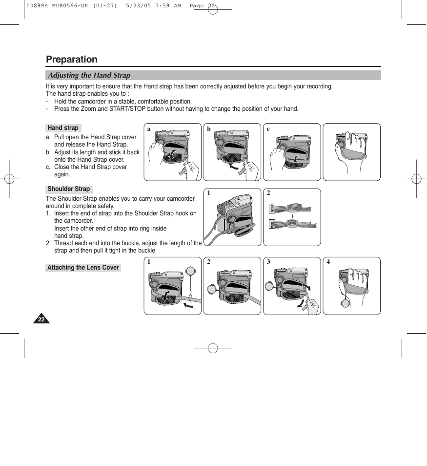 Preparation | Medion MD80566 User Manual | Page 22 / 87