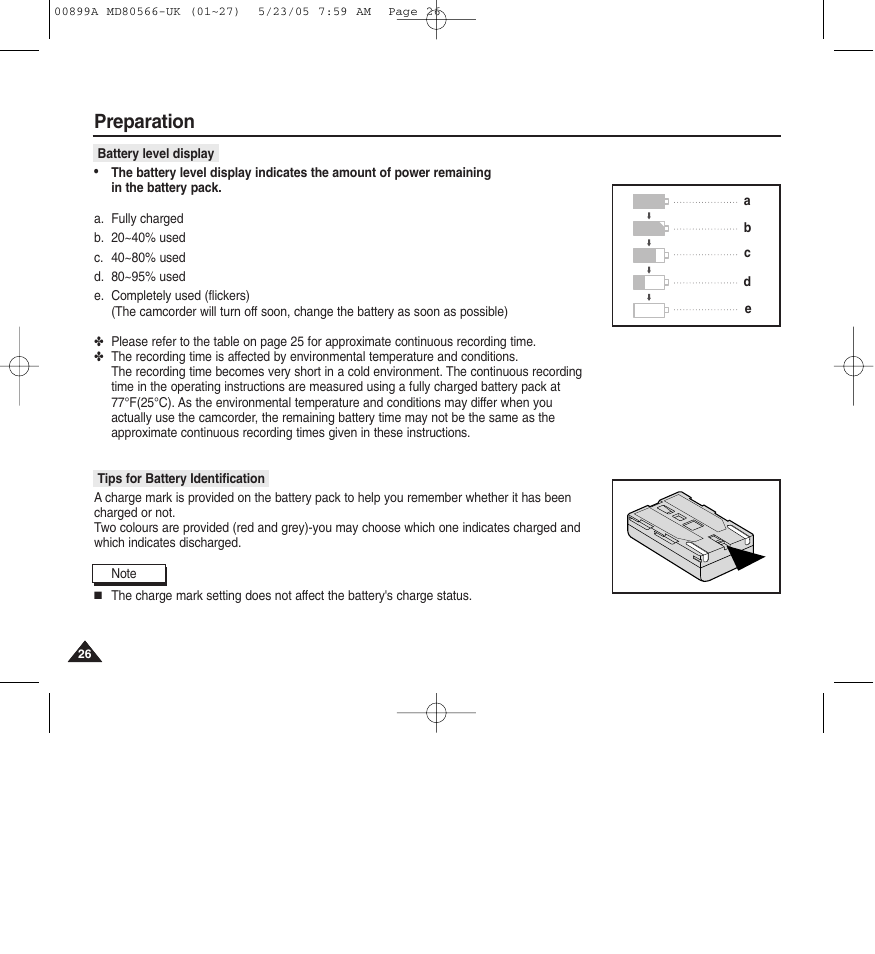 Preparation | Medion MD80566 User Manual | Page 26 / 87