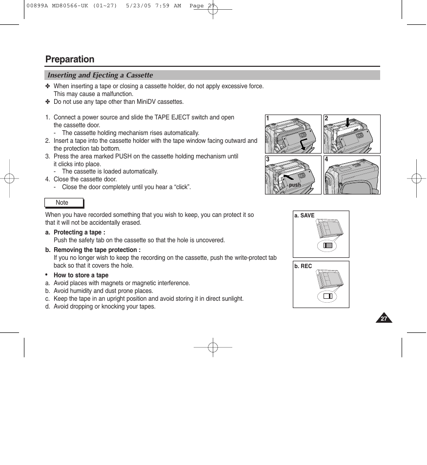 Preparation | Medion MD80566 User Manual | Page 27 / 87