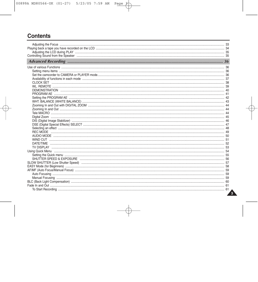 Medion MD80566 User Manual | Page 3 / 87