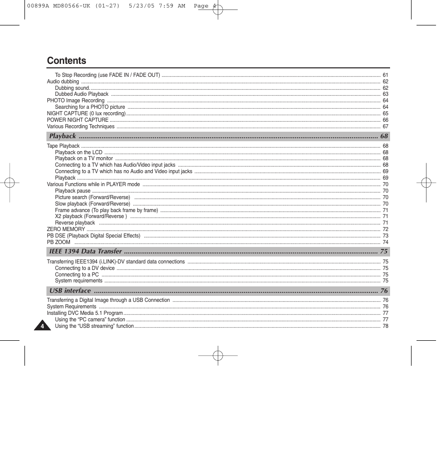 Medion MD80566 User Manual | Page 4 / 87