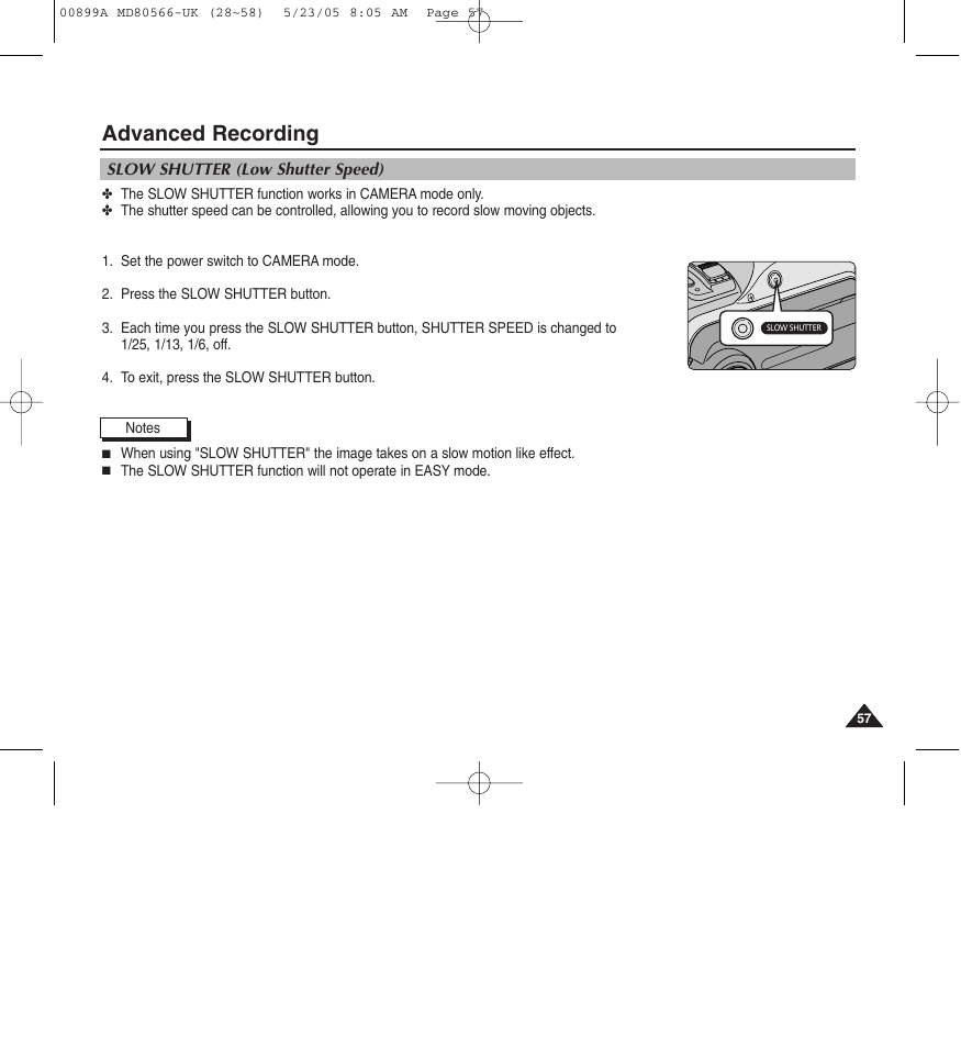 Advanced recording | Medion MD80566 User Manual | Page 57 / 87