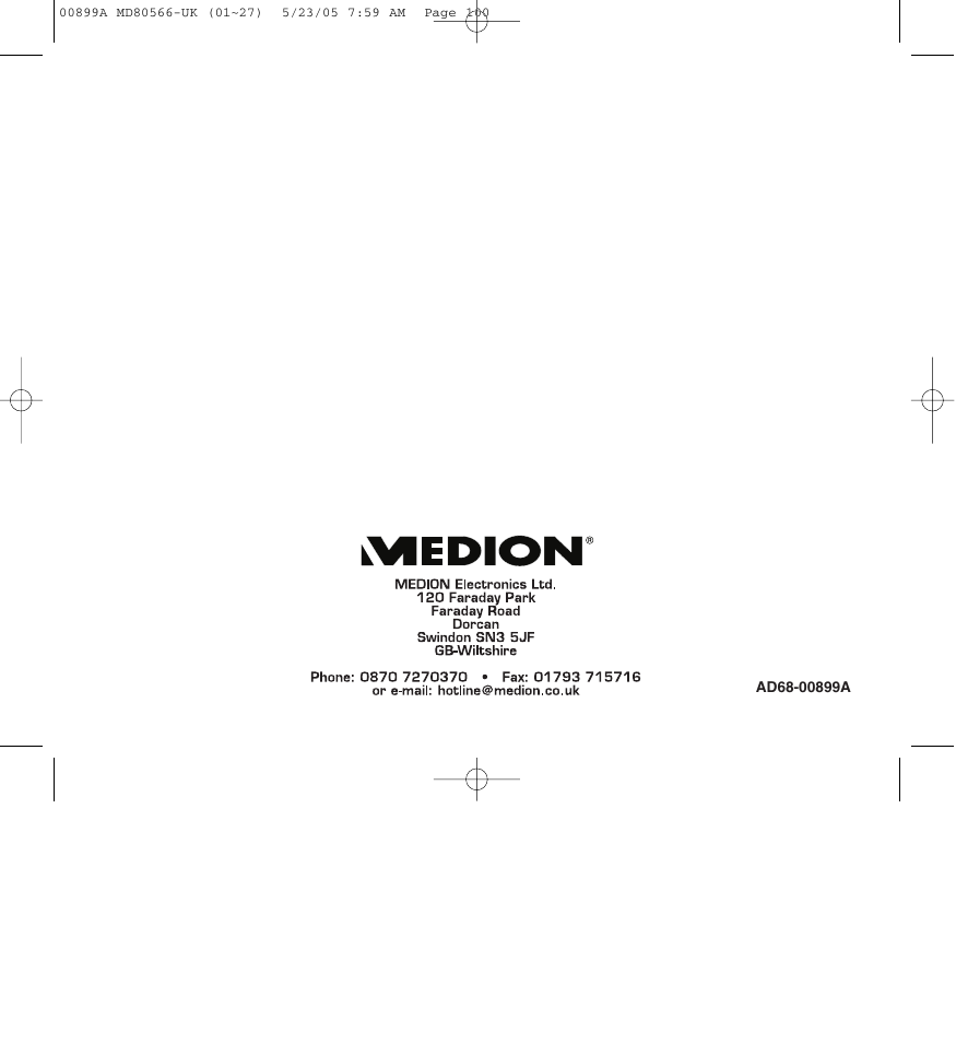Medion MD80566 User Manual | Page 87 / 87