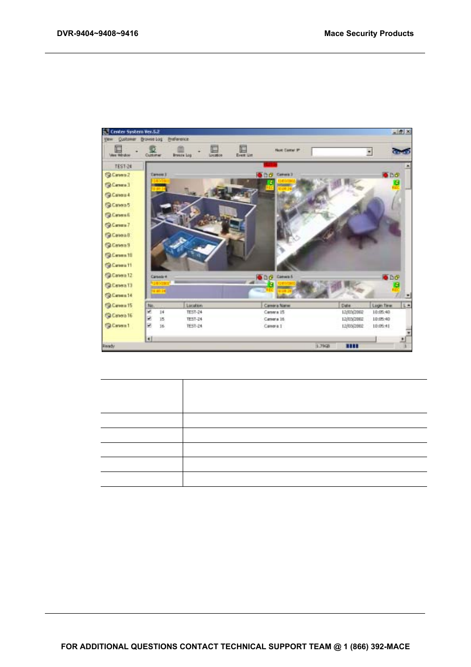Mace DVR-9404 User Manual | Page 102 / 142