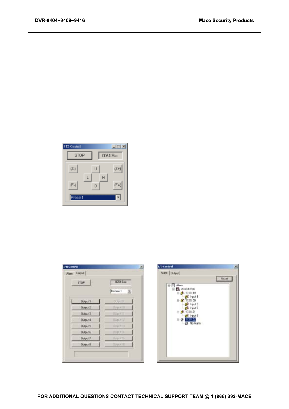 Mace DVR-9404 User Manual | Page 116 / 142