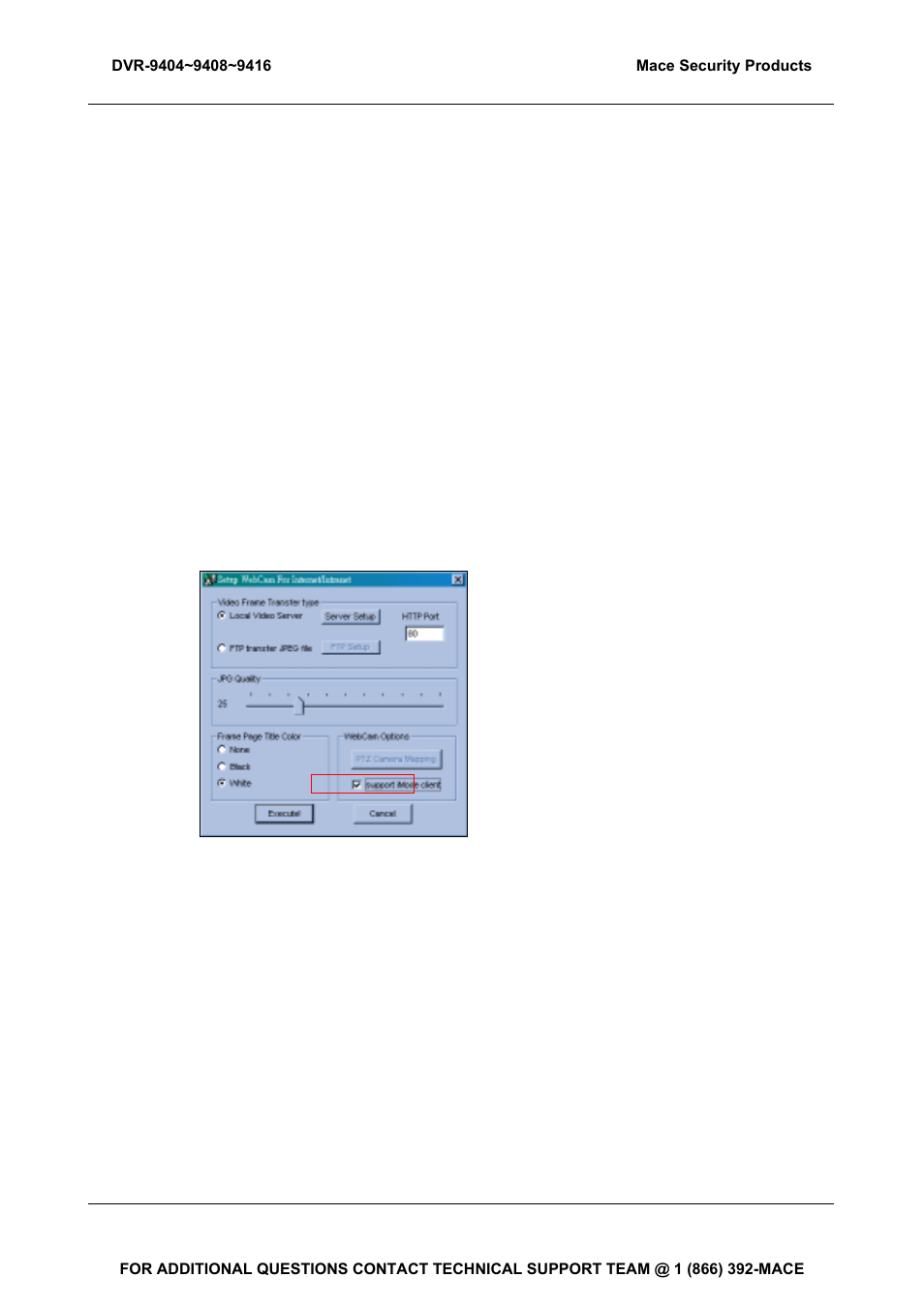 Mace DVR-9404 User Manual | Page 127 / 142
