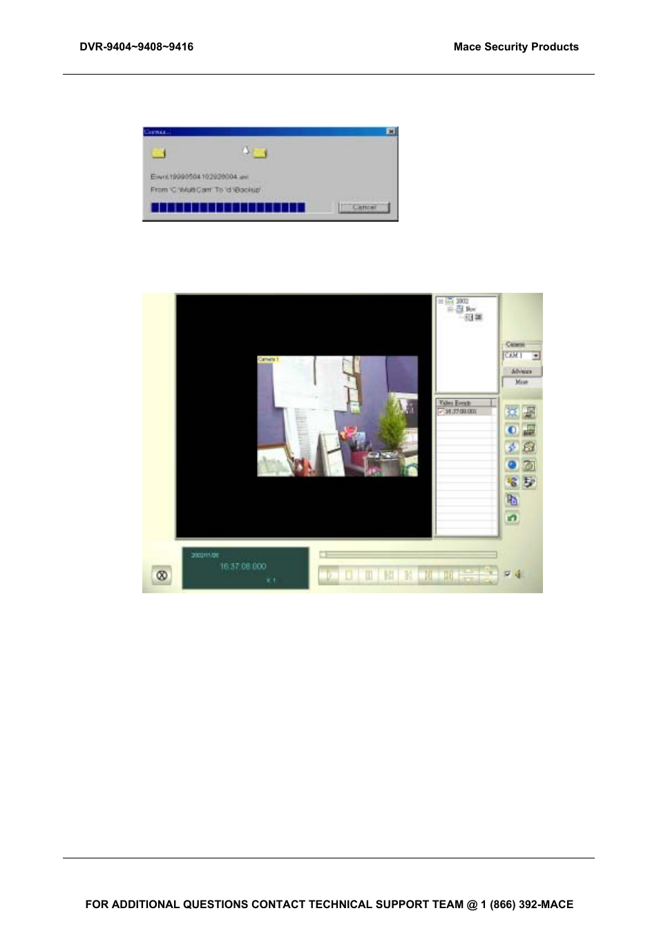 Mace DVR-9404 User Manual | Page 135 / 142