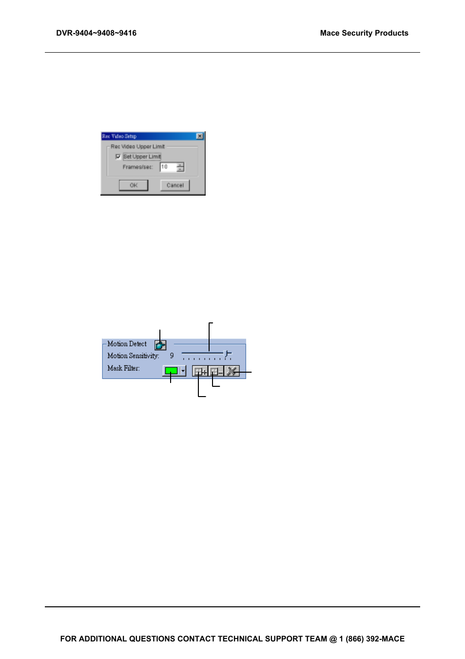 Mace DVR-9404 User Manual | Page 38 / 142
