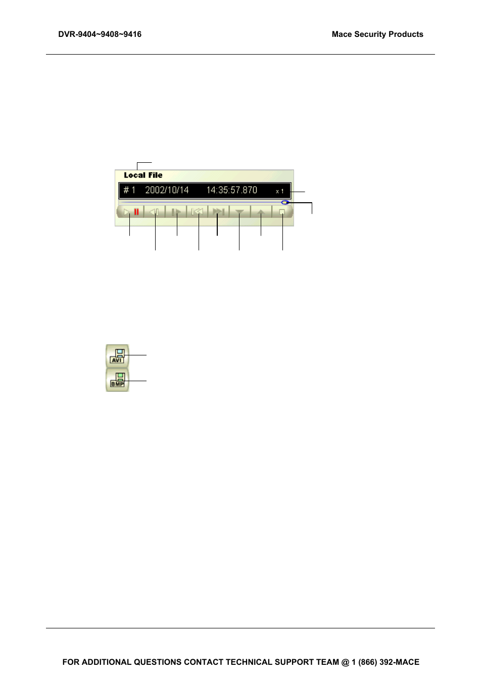 Mace DVR-9404 User Manual | Page 76 / 142