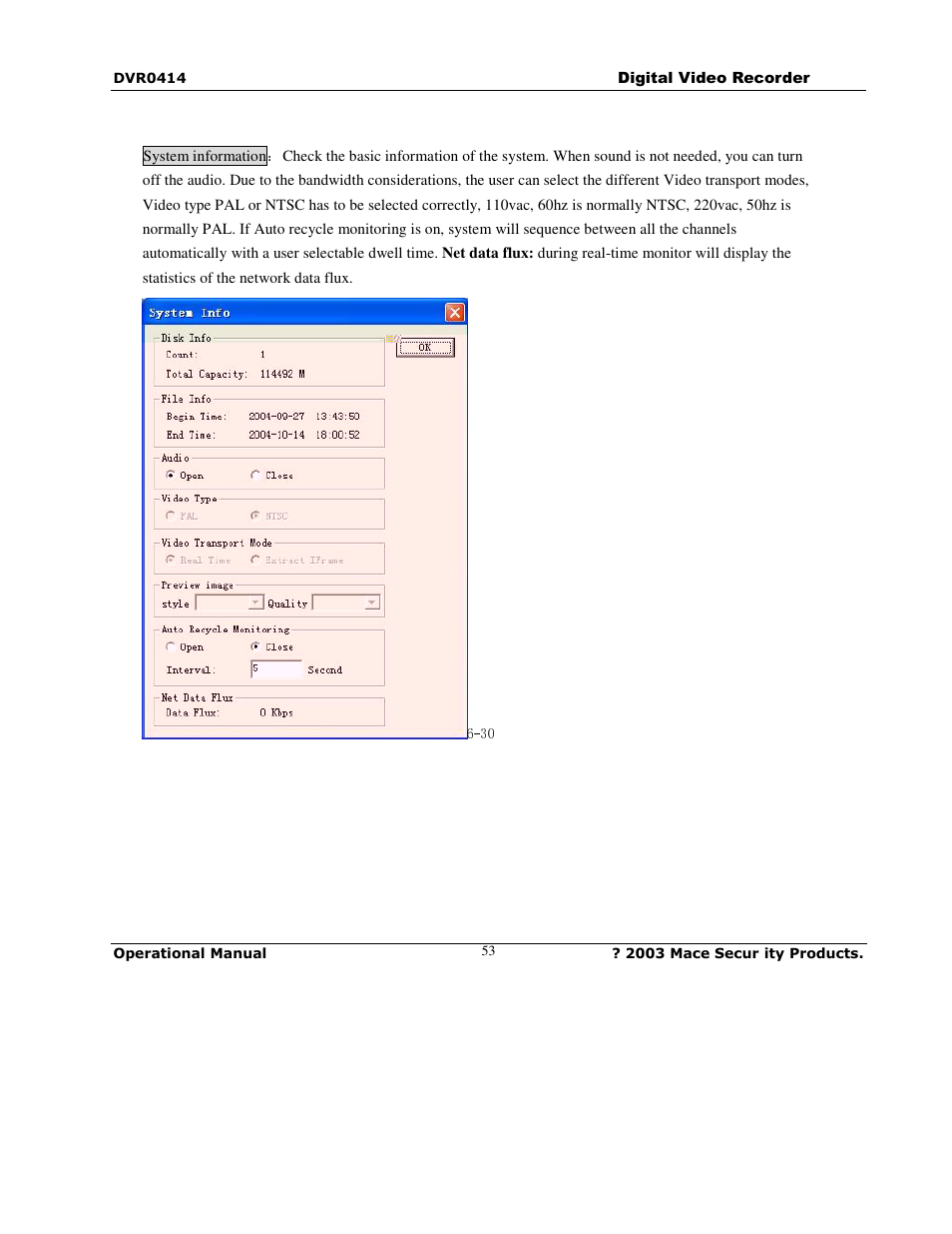 Mace DVR0414 User Manual | Page 53 / 64