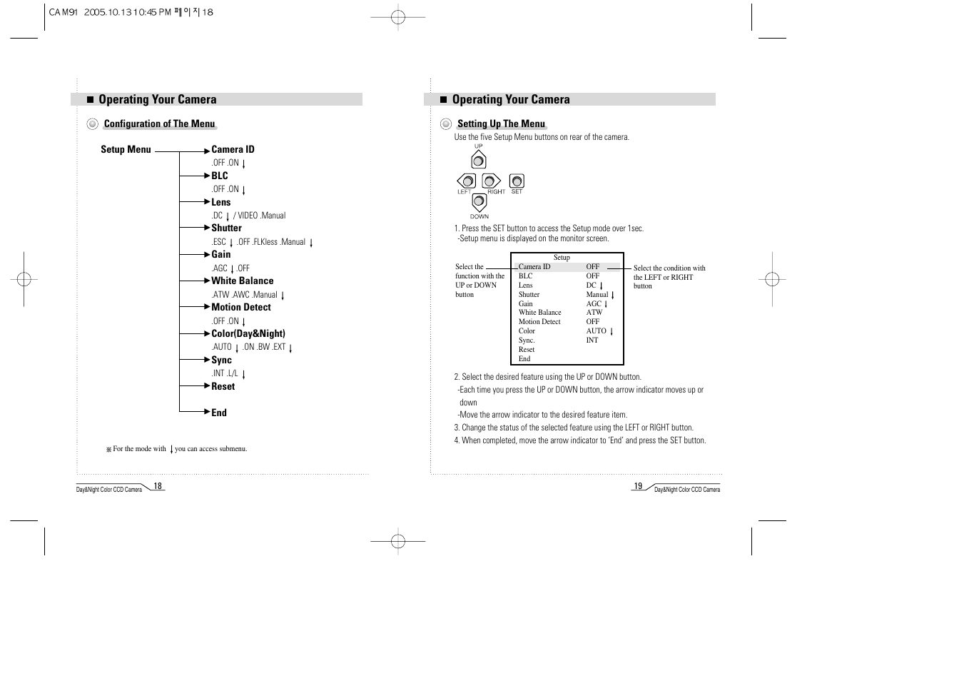 Mace CAM91 User Manual | Page 10 / 20