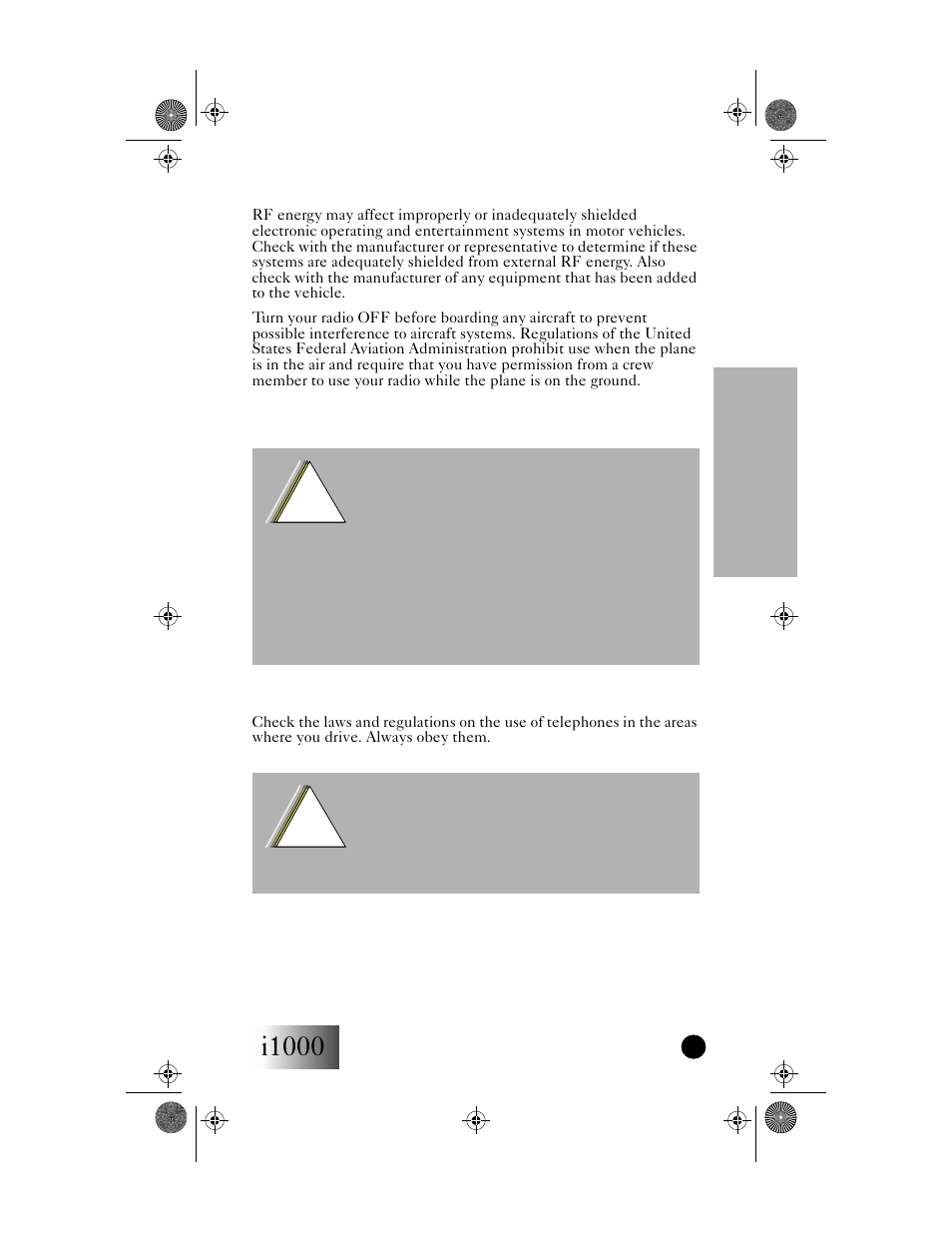 I1000, Safety and general | Motorola i1000 User Manual | Page 74 / 80