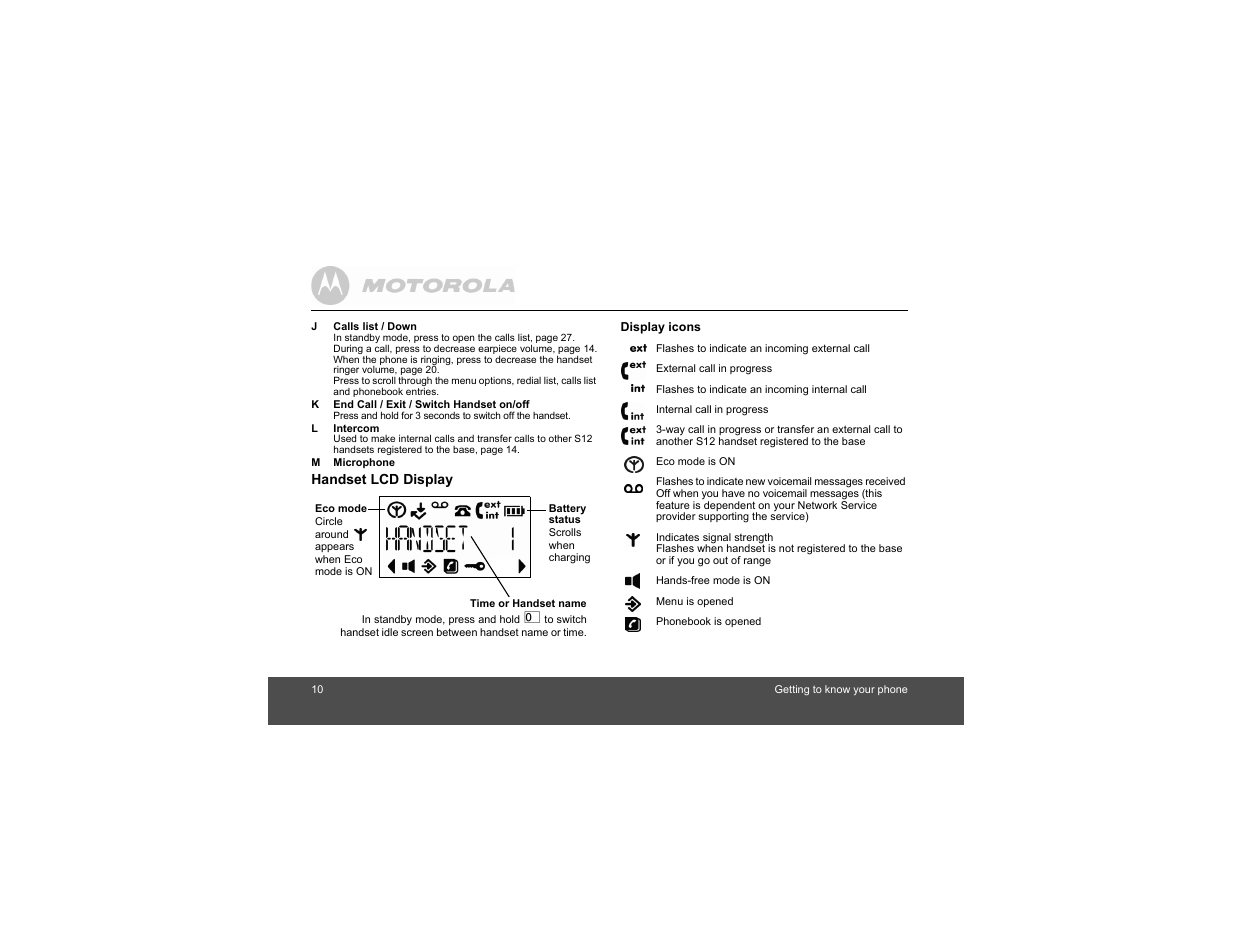 Motorola S1201 User Manual | Page 10 / 39