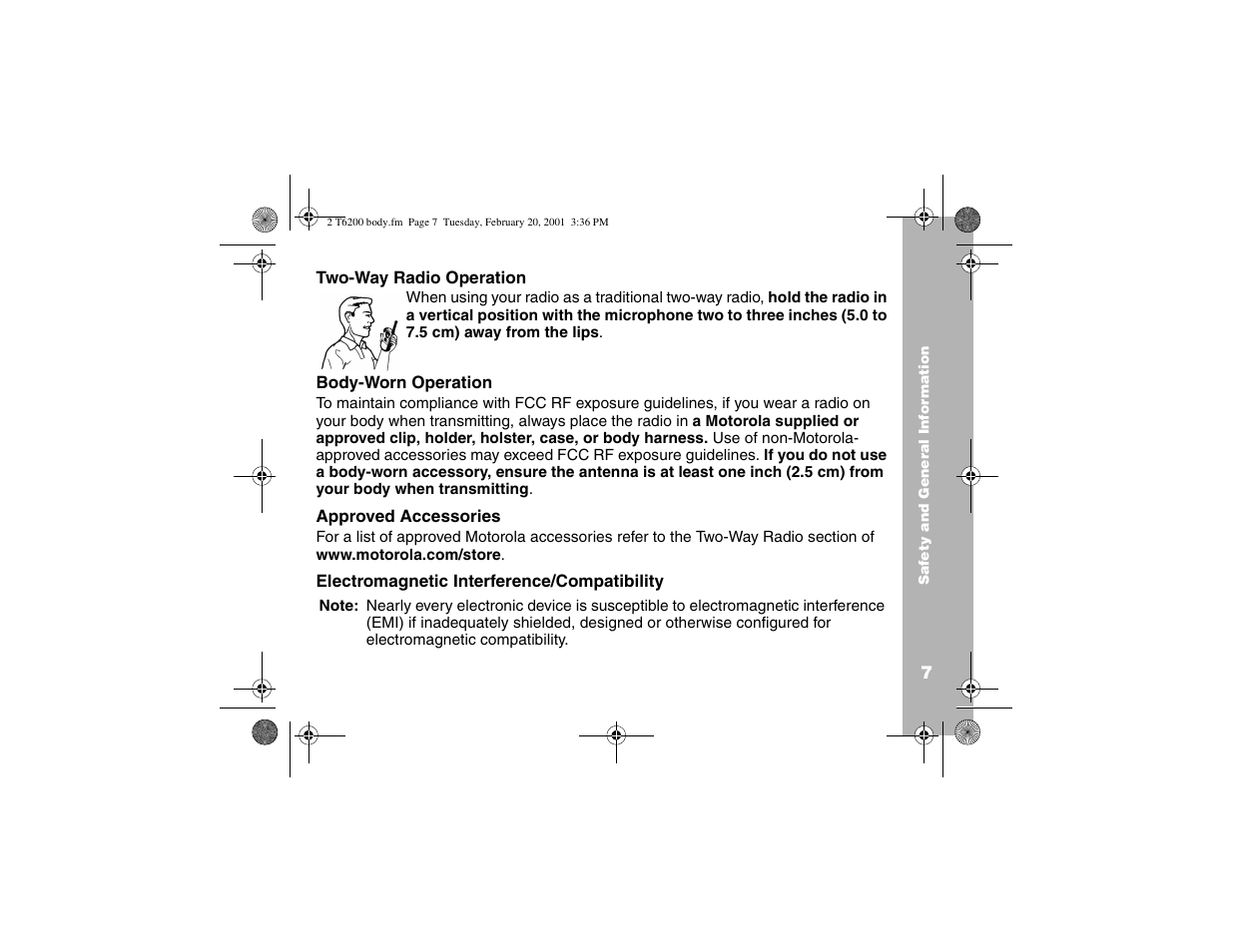 Motorola T6210 User Manual | Page 9 / 70
