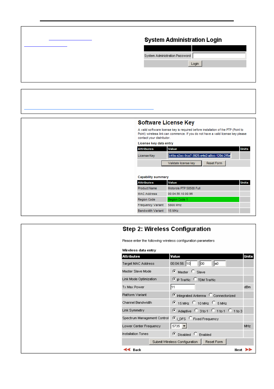 Bench testing (optional) - configuration checks | Motorola PTP 500 User Manual | Page 6 / 20