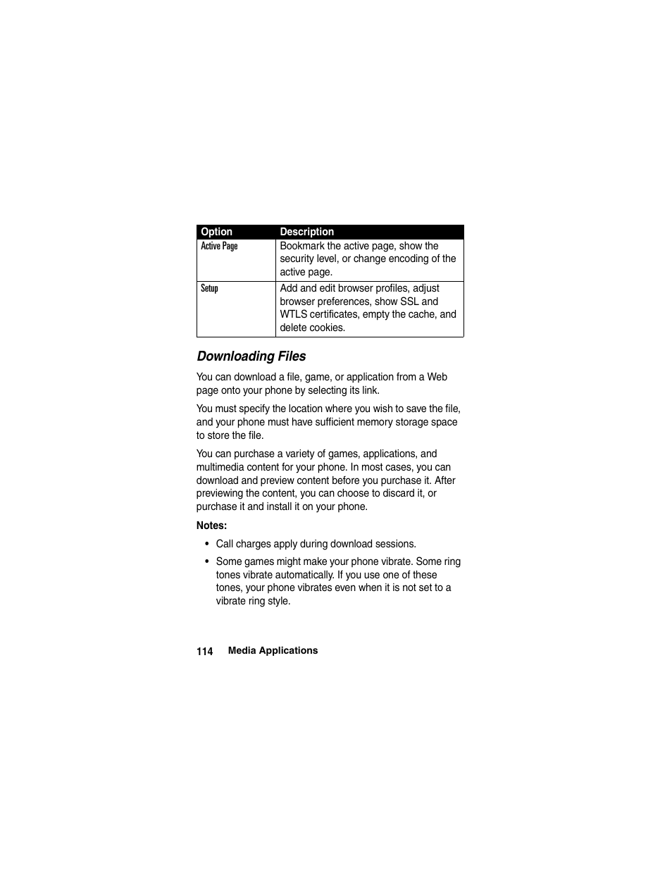 Motorola A780 User Manual | Page 114 / 182