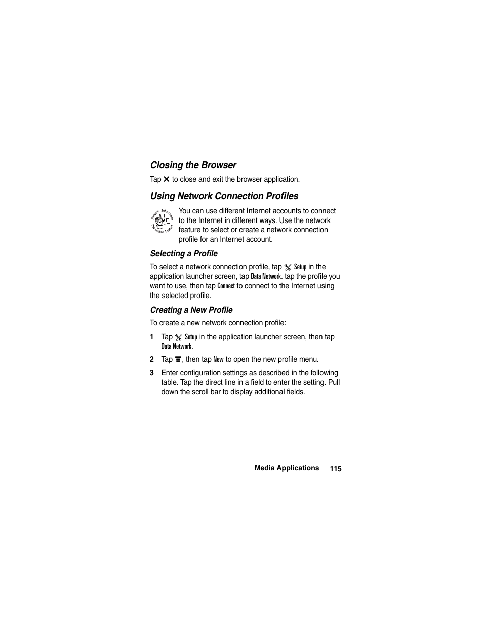 Motorola A780 User Manual | Page 115 / 182